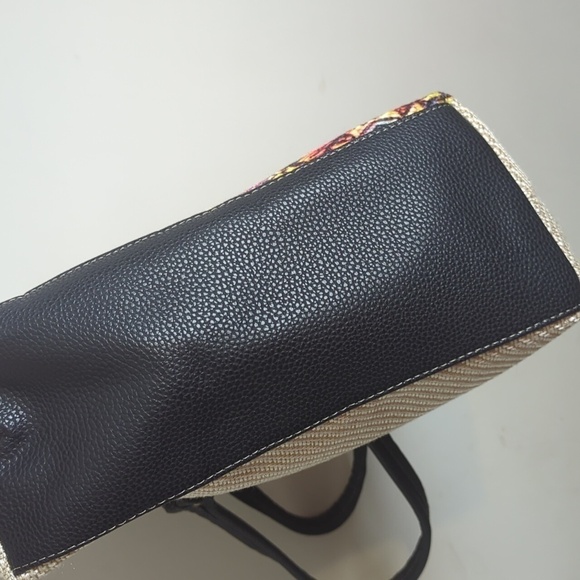 Aztec Mexico Tote Bag Purse with Little Girls in Traditional Dress Colorful - Picture 4 of 12